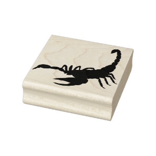 Scorpion Rubber Stamp