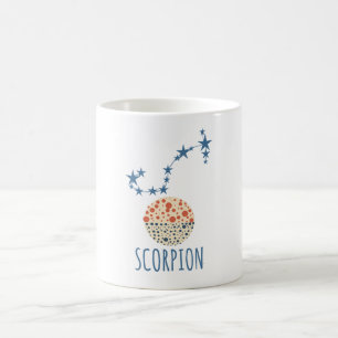 Scorpion signe astrologique coffee mug