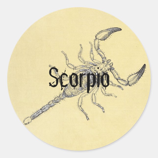 Scorpion Stickers (Front)