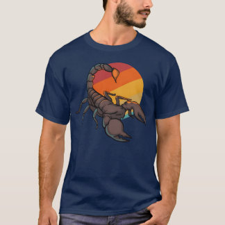 Scorpion Sunset 70s 80s friend T-Shirt