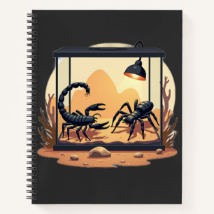 Scorpion Terrarium Habitat Notebook