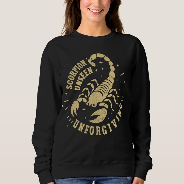 Scorpion Unseen Unforgiving Scorpion Sweatshirt (Front)