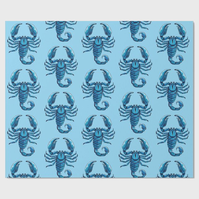 Scorpion Wrapping Paper (Flat)