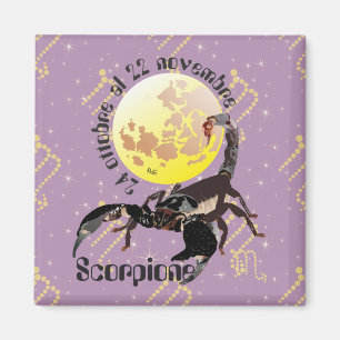 Scorpione 24 ottobre al 22 novembre Magnet