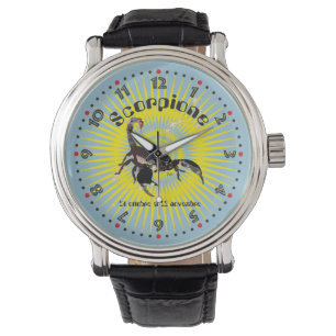 Scorpione 24 ottobre al 22 novembre Orologio Watch