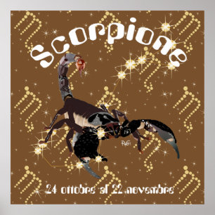 Scorpione 24 ottobre al 22 novembre Poster