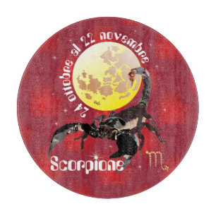 Scorpione 24 ottobre al 22 novembre Taglieri Cutting Board