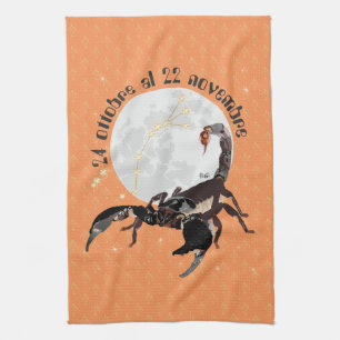 Scorpione Asciugamani da cucina Tea Towel