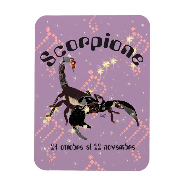 Scorpione Premium Flexi Magnet (Vertical)