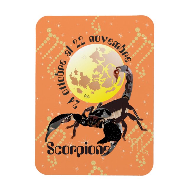 Scorpione Premium Flexi Magnet (Vertical)