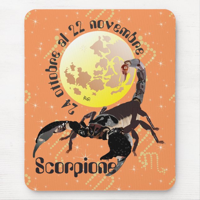 Scorpione Tappetini per mouse Pad (Front)