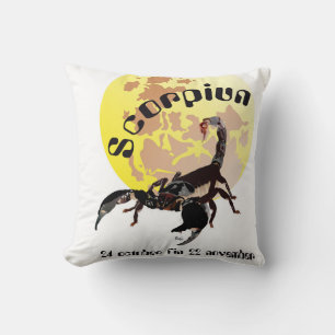Scorpiun 24 more october fin 22 November cushions