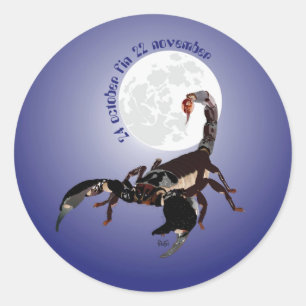 Scorpiun 24 more october fin 22 November stickers