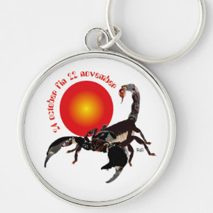 Scorpiun 24 oct. fin 22 nov. key ring