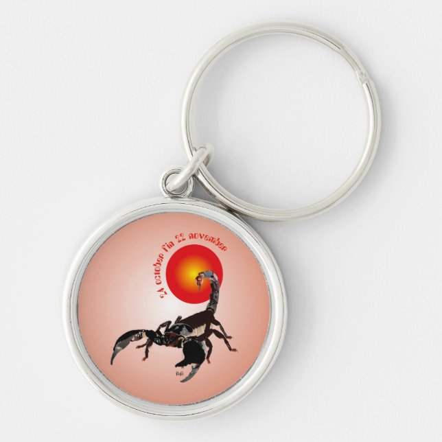 Scorpiun 24 oct. fin 22 nov. Schlüsselanhänger Key Ring (Front)