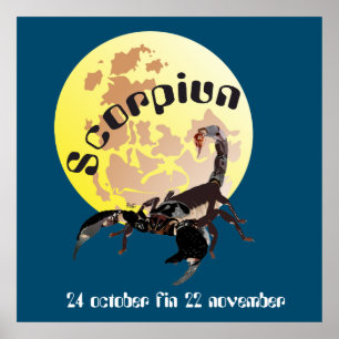 Scorpiun 24 october fin 22 november Poster