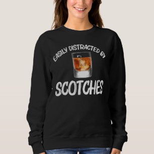 Scotch Drinkers Men Women Scotch Whiskey Sweatshirt