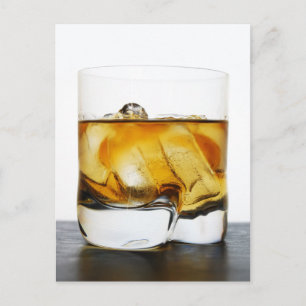 Scotch On The Rocks Postcard