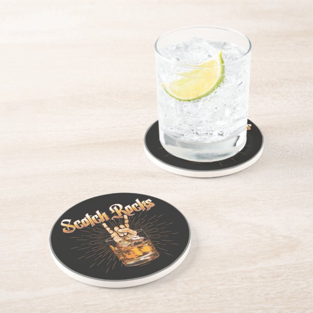 Scotch Rocks Coaster (Side)