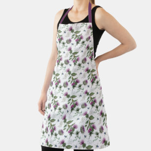Scotch Thistle Apron