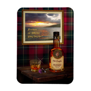 Scotch Whisky Magnet w/out your text and picture