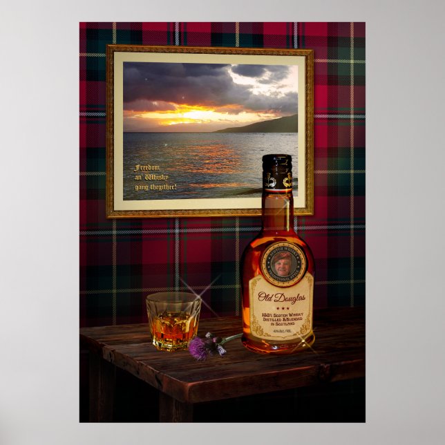 Scotch Whisky Poster with your Text (and Picture?) (Front)