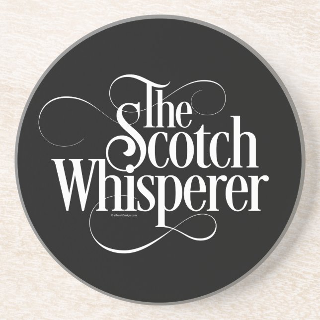 Scotch Whisperer Coaster (Front)