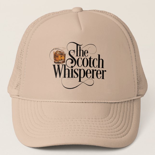 Scotch Whisperer Trucker Hat (Front)