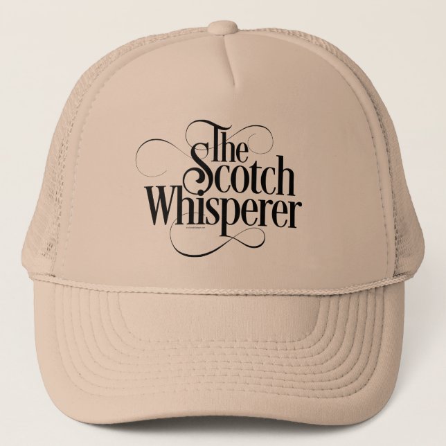 Scotch Whisperer Trucker Hat (Front)