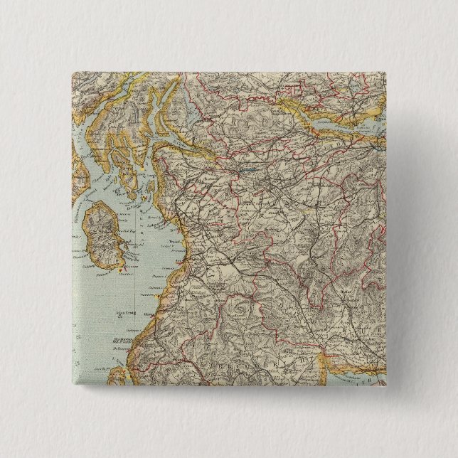 Scotland 12 15 cm square badge (Front)