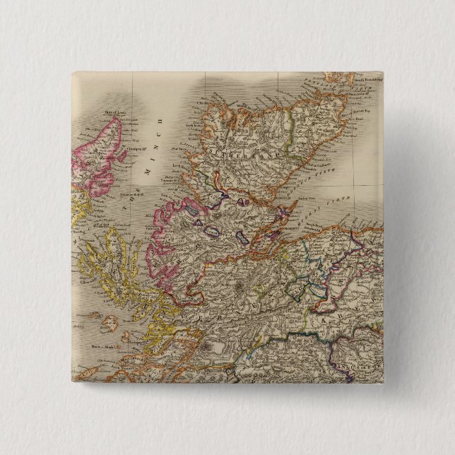 Scotland 12 15 cm square badge (Front)