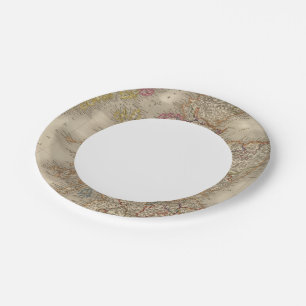 Scotland 12 paper plate
