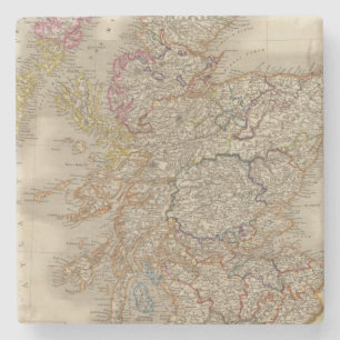 Scotland 12 stone coaster