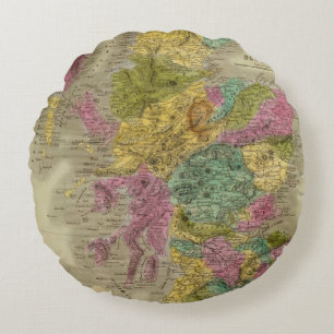 Scotland 15 round cushion