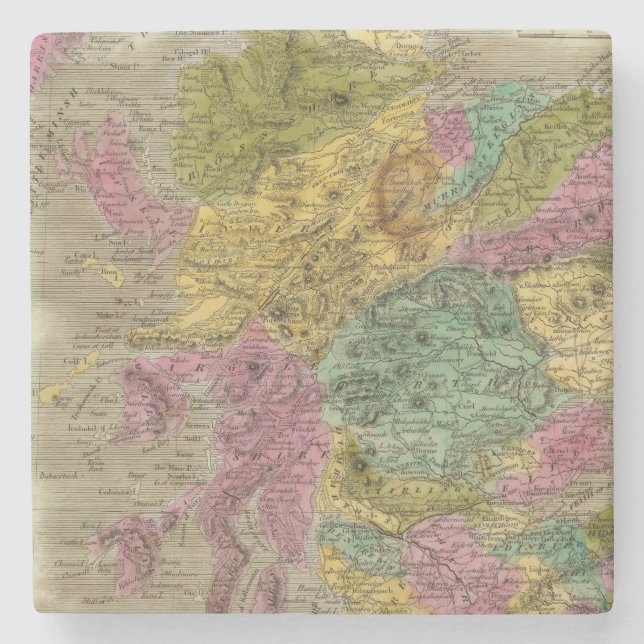 Scotland 15 stone coaster (Front)