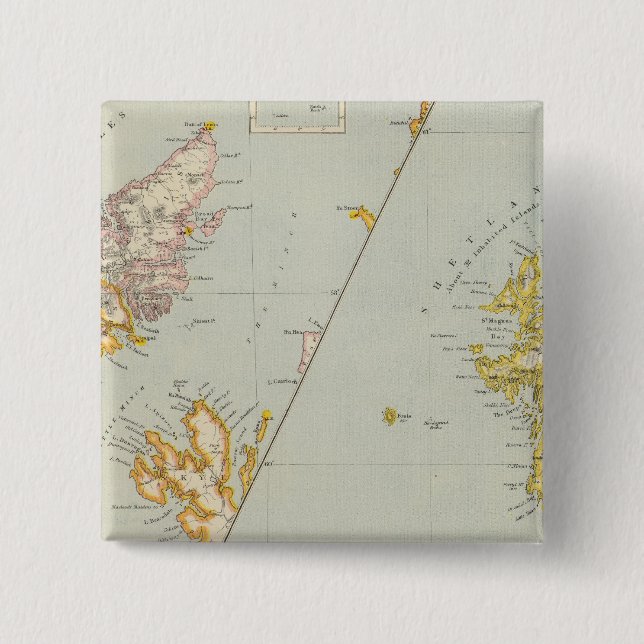 Scotland 16 15 cm square badge (Front)