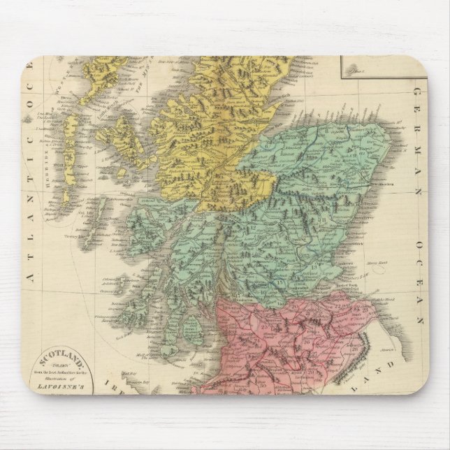 Scotland 18 mouse pad (Front)