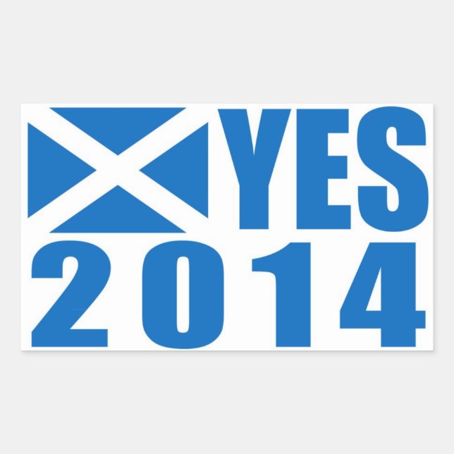 Scotland 2014 YES Sticker (Front)