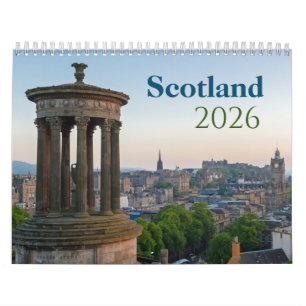 Scotland 2025 Photo Calendar