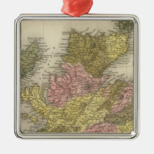 Scotland 2 metal ornament
