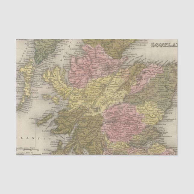 Scotland 2 tissue paper (Front)
