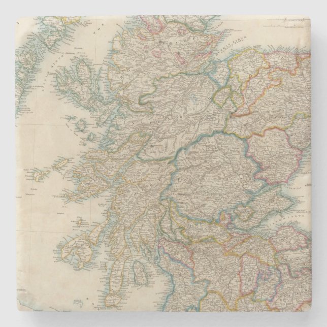 Scotland 3 stone coaster (Front)