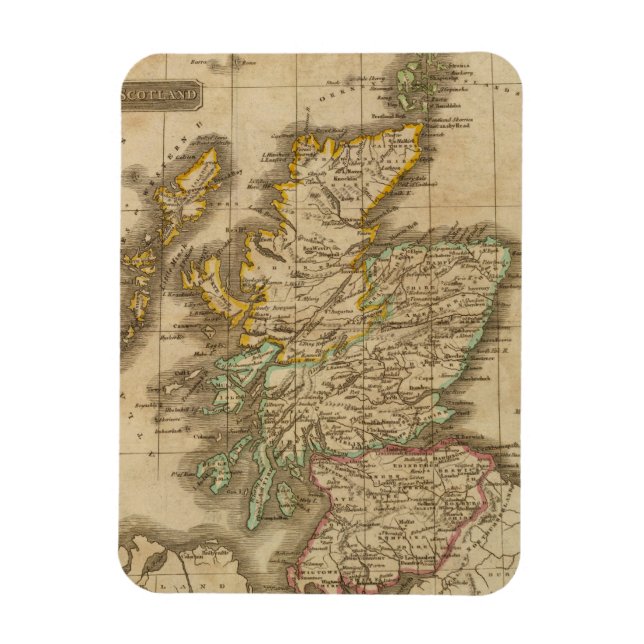 Scotland 4 magnet (Vertical)