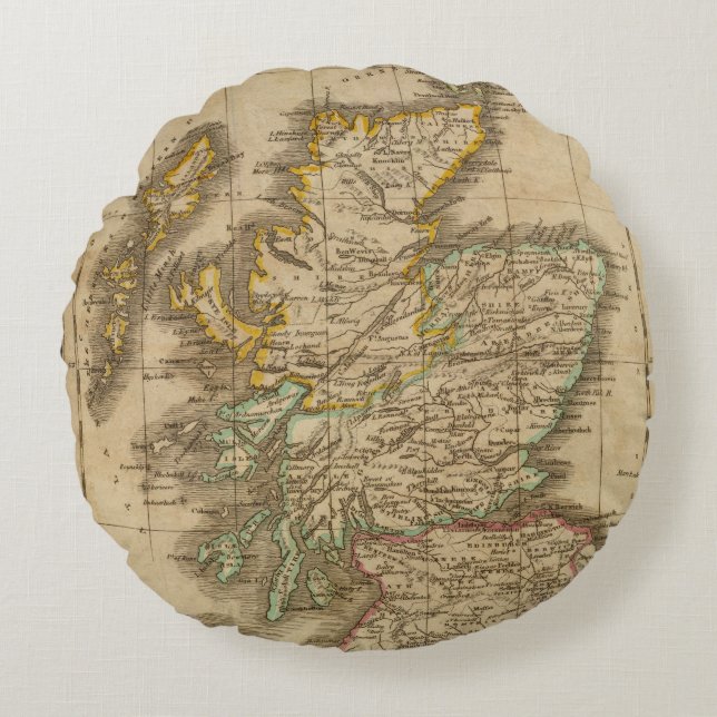 Scotland 4 round cushion (Front)