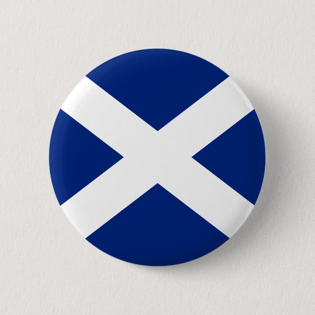 SCOTLAND 6 CM ROUND BADGE (Front)