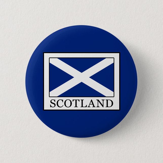 Scotland 6 Cm Round Badge (Front)