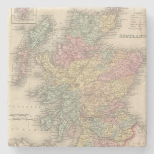 Scotland 6 stone coaster