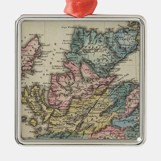 Scotland 8 metal ornament (Front)