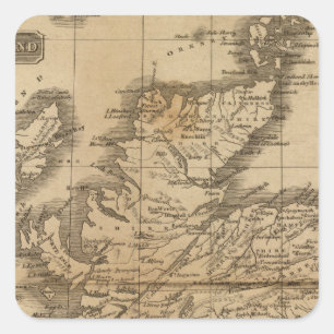 Scotland 8 square sticker