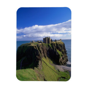Scotland, Aberdeen. Dunnotar Castle. Magnet